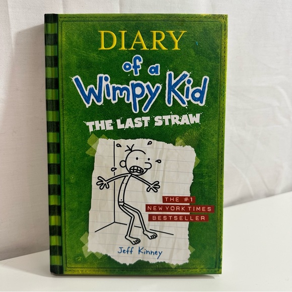 Diary of a Wimpy Kid The Last Straw by Jeff Kinney Bestselling Series Book 3 - Picture 1 of 3